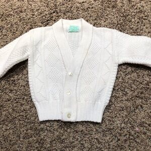 Vintage 100% Cotton Baby Sweater Doll Clothes
